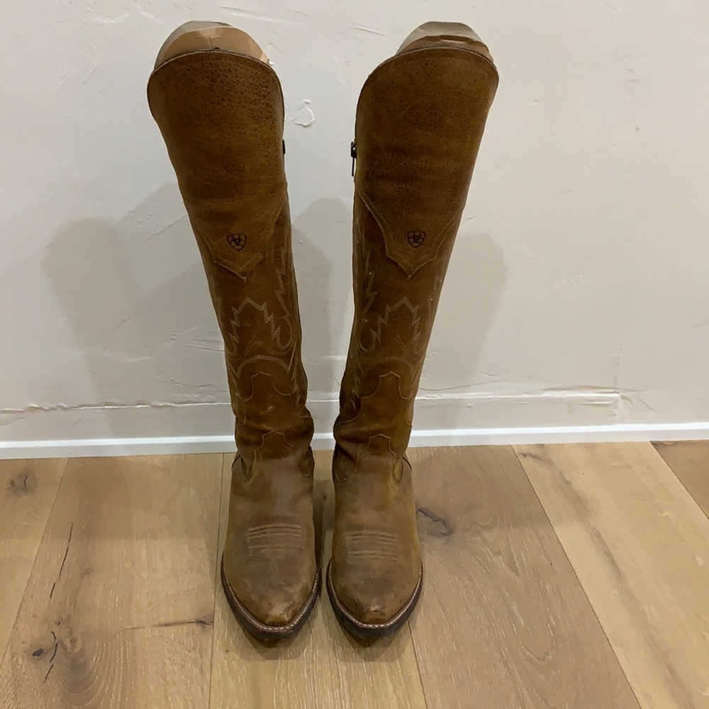 Ariat Brown Murrieta Leather Over The Knee Boots
